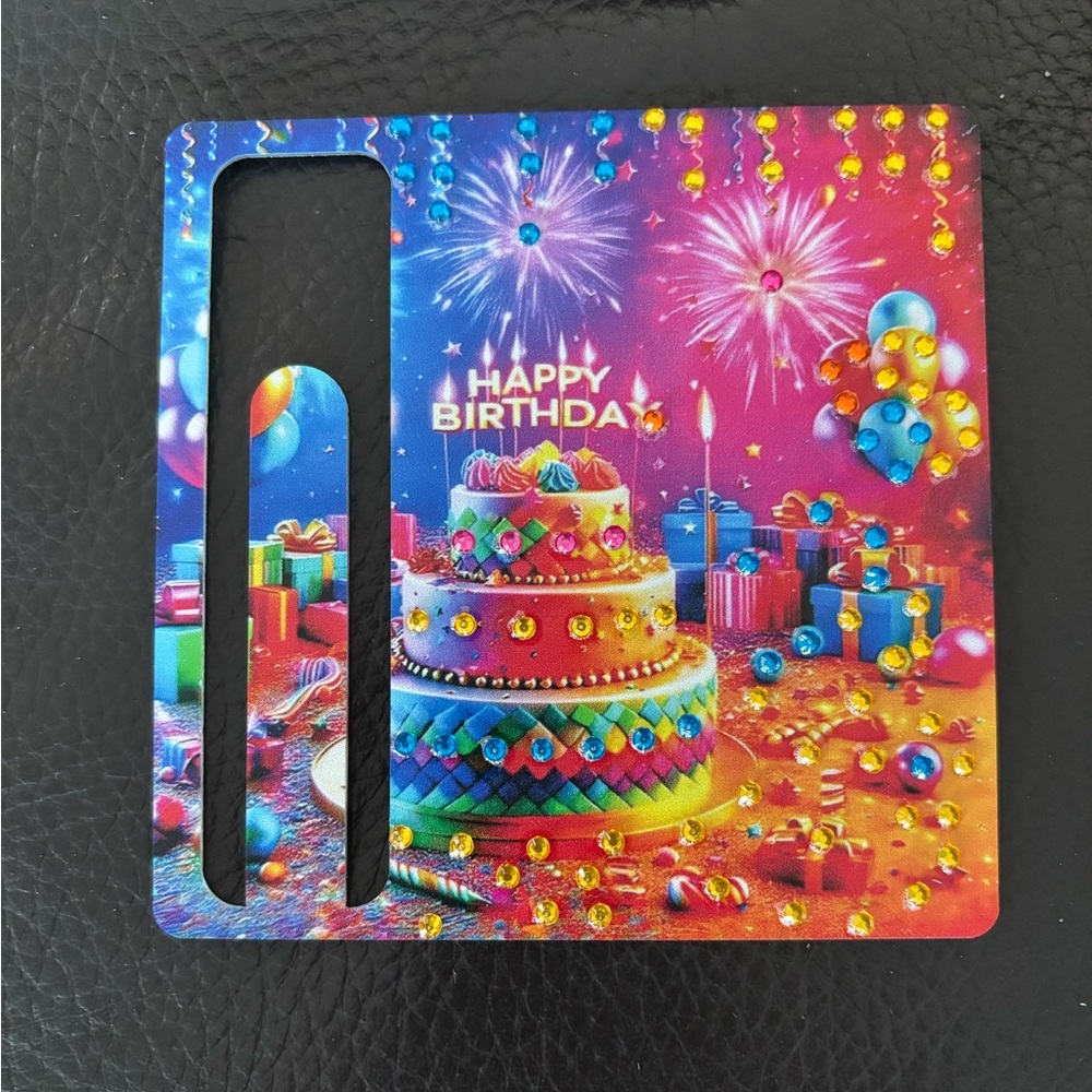 1 Handcrafted Rhinestone Money Slider Card - Pick 1 (sealed) (buy now) - Picture 5 of 10